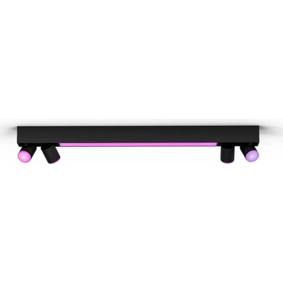 Philips HUE White and color ambiance 8720169318557 Centris stropní svítidlo LED/4-spot LED 40W + 4xGU10 4,2W 2000-6500K+RGB černá