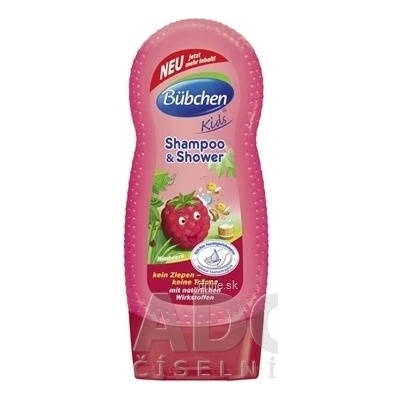 Bübchen šampón a sprchový gél malina 230 ml