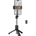 BOROFONE Селфи стик с трипод BOROFONE BY14 Graceful Bluetooth + Tripod (remote control), черен