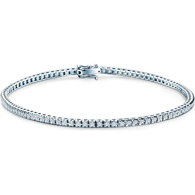 SAVICKI Tenisový náramok biele zlato s laboratórnými diamantmi 0.505 ct 1,9 mm 19 cm - SAV-B-TENIS-19CM-19SZ-10K-585-BDLAB-B