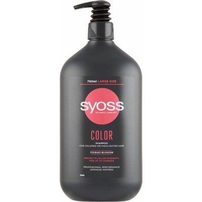 Syoss Color Tsubaki Blossom šampón pre farbené vlasy 750 ml