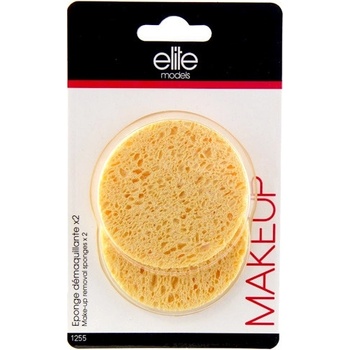 Elite Models špongie odlíčovacie okrúhle 6,5 cm 2 ks