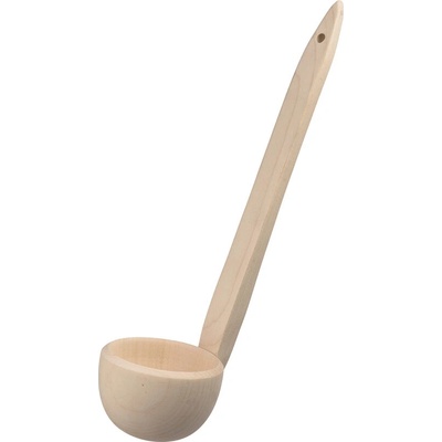ČistéDrevo Drevená naberačka 36 cm svetlá - žufanka