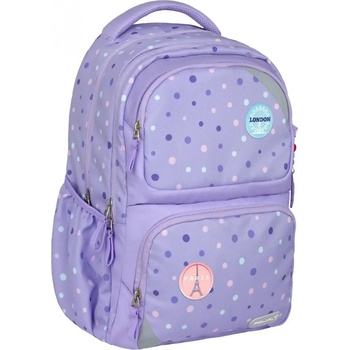 Belmil Ученическа раница Purple Dots - BELMIL