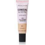 Revolution Conceal & Define матиращ фон дьо тен цвят F5NW 23ml