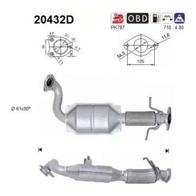 AS Katalyzátor ASA 20432D
