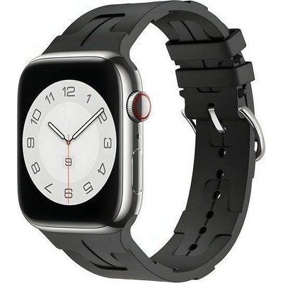 Beline силиконов каишка Ultra Strap за Apple Watch 38/40/41 мм, черна (Beli03118) (Beli03118)