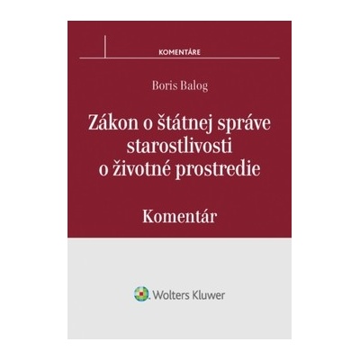 Zákon o štátnej správe starostlivosti o životné prostredie