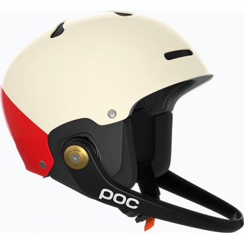 POC Скиорска каска POC Artic SL MIPS rouge/blanc