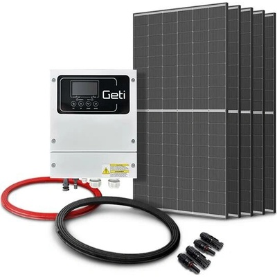 Geti ohrev vody GWH02D 2225Wp 5x PV TRINA