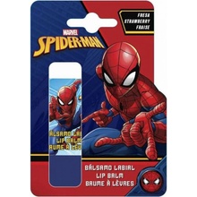 Marvel Spiderman Lip Balm balzám na rty s jahodovou příchutí 20 g