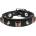 Leather & steel fashion Гривна Red Crystal - LSF1 22