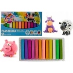 Sweet colours Plasticine square pastel 12 colors