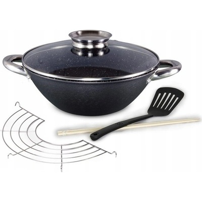 Kamille 4806 Pánev litinová wok 28cm