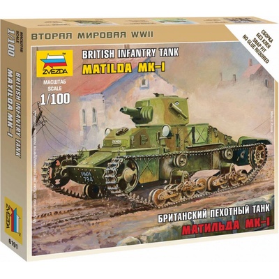 Zvezda Matilda Mk.I 1:100