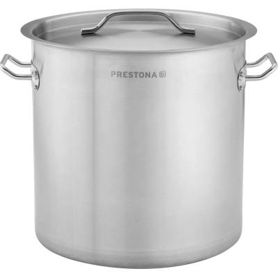 PRESTONA Hrnec vysoký 21 l 300 mm z nerezové oceli s pokličkou 210110