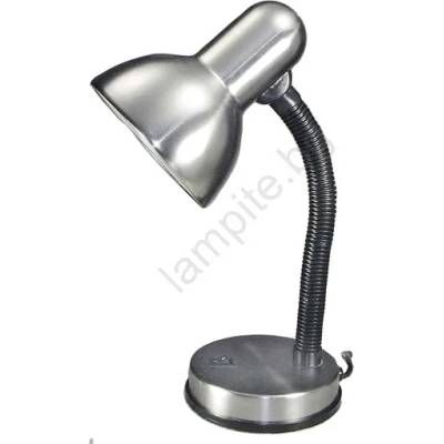 PREZENT Настолна лампа KADET 1xE27/40W матов хром (1038062)