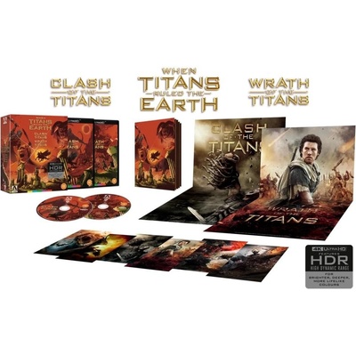 Souboj Titánů a Hněv Titánů Limitovaná edice - 4K UHD Blu-ray + BD bez CZ