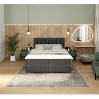 FDM Lincoln Boxspring grafit