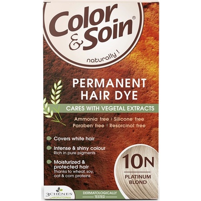 3 Chenes Color & Soin Боя за коса, 10N Платинено рус цвят