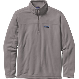 Patagonia Мъжки поларен пуловер Patagonia Micro D P/O Fleece jumper - Feather Grey (005-5915-0214)