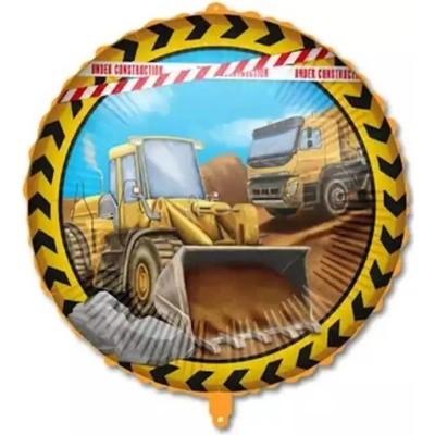 Procos Balónik fóliový Stavebné stroje 46 cm