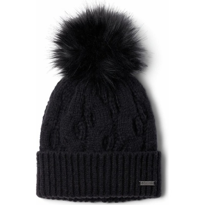 Columbia Boundless Days Cable Knit Pom beanie W 2092641010 black