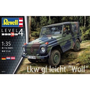 Revell Сглобяем модел, Revell, Военен автомобил, Mercedes-Benz G-Class, 116 части (R03277)