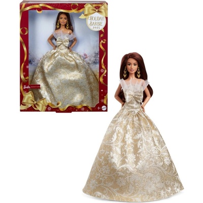 Barbie Signature 29 cm Vianočná Hnedé vlasy JBH97