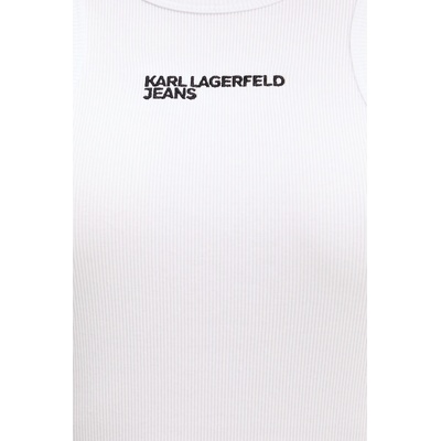 Karl Lagerfeld Jeans лятна рокля от памук с еластан (B2W13046)