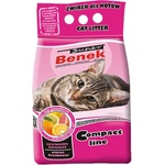 Super Benek Super benek Компактна котешка тоалетна с аромат на цитрусови плодове 10 л