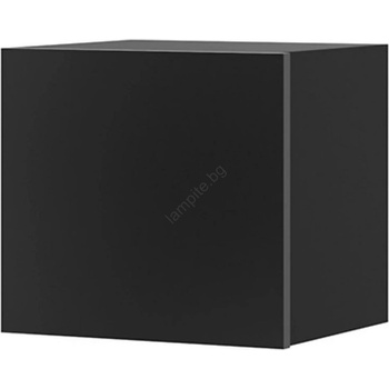 Konsimo Sp. z o. o. Sp. k Стенен шкаф PAVO 34x34 см лъскаво черен (KO0185)