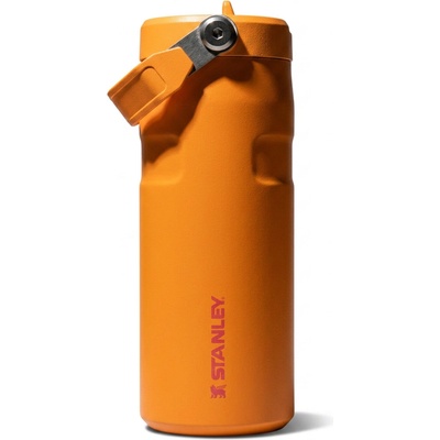 Stanley IceFlow Bottle Flip Straw 2.0 470 ml Goldenrod Coral