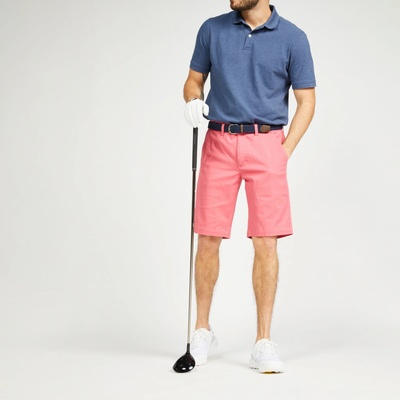 Inesis pánské golfové kraťasy MW500 růžové
