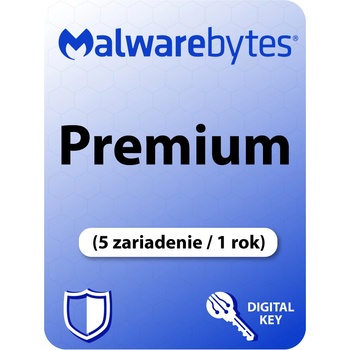 Malwarebytes Premium 5 lic. 12 mes.