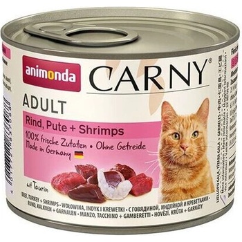 Animonda Carny Adult hovädzie, morka, garnáty 200 g