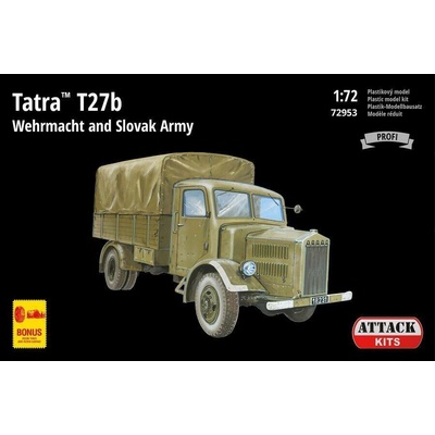 Attack Hobby Kits 1:72 TATRA T27B WEHRMACHT AND SLOVAK PROFI