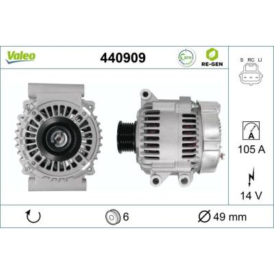 Alternátor VALEO 440909