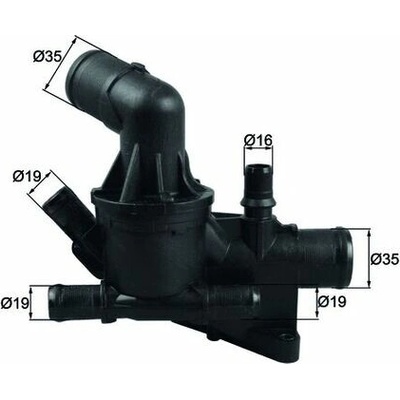 Termostat chladící kapaliny MAHLE ORIGINAL TH 54 80 (TH5480)