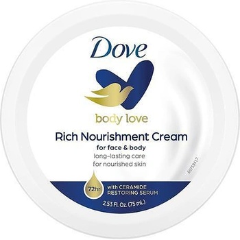 Dove body love Крем за лице и тяло, 75мл
