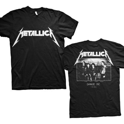 Metallica tričko Master of Puppets Photo čierne