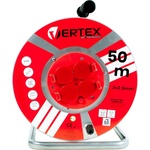 VERTEX Удължителен кабел VERTEX PB50METAL 3x2.5mm 50m 3000W IP44 (PB50METAL)
