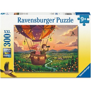 Ravensburger Пъзел Ravensburger от 300 XXL части - Вълшебен полет под залязващото слънце (12004268)