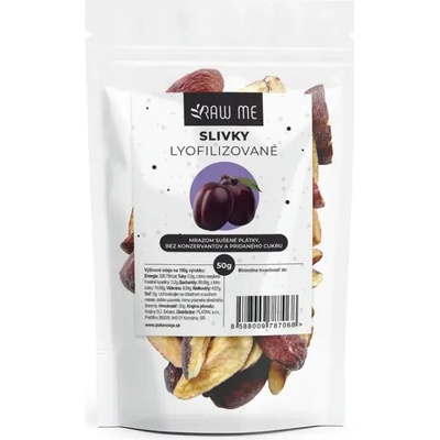 Raw me SLIVKY Lyofilizované Plátky 50 g