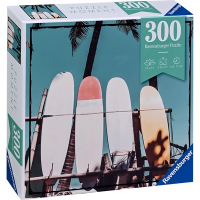 Ravensburger Пъзел Ravensburger от 300 части - Сърфинг (13311)