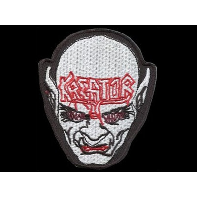 Nášivka KREATOR head vyšívaná zažehlovací