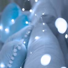 Zolta KURTYNA SVĚTELNÁ 3x2,5m 300 LED GIRLANDA SVĚTÝLKA