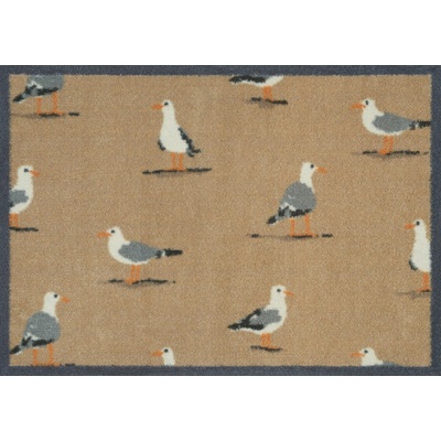 Turtle Mat Shore Birds Neutral 60x85 cm