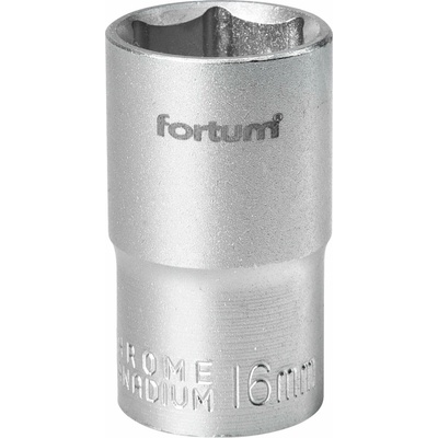 Kľúč nástrčný, 16mm, 1/2”, FORTUM