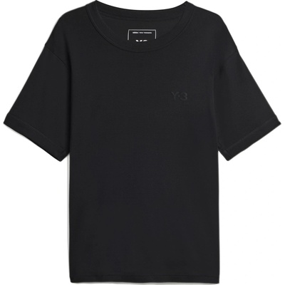 Y3 Тениска Y3 Slim Short Sleeve T-Shirt - Black